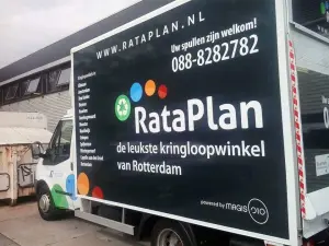 Ophaalwagen Kringloopwinkel Rataplan Rotterdam