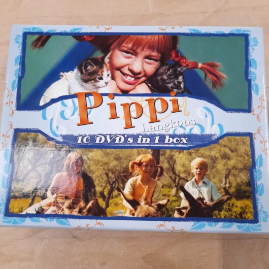 Pippi Langkous dvdbox 10x kopen bij RataPlan webshop!