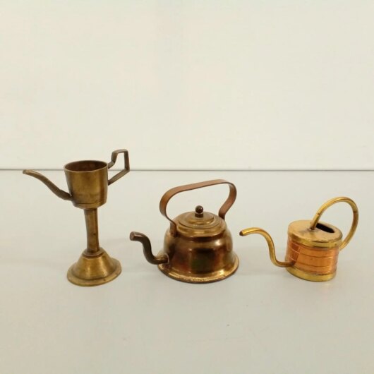 3 Messing/Koperen Miniaturen kopen bij RataPlan webshop!