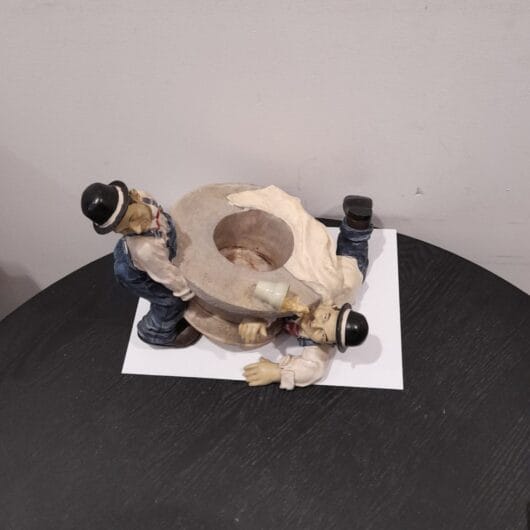 Grappige Laurel en Hardy bloempot kopen bij RataPlan webshop!