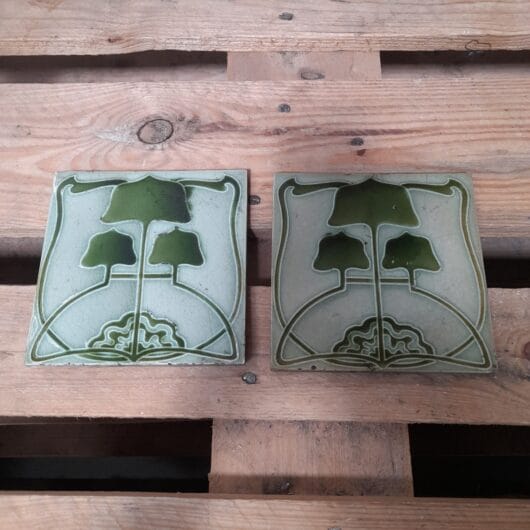 2x Art Nouveau tegels Engeland kopen bij RataPlan webshop!