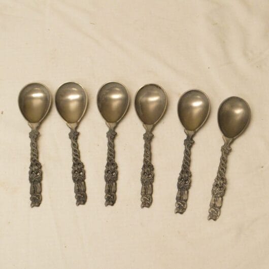 6 Tinnen Bruidslepels kopen bij RataPlan webshop!