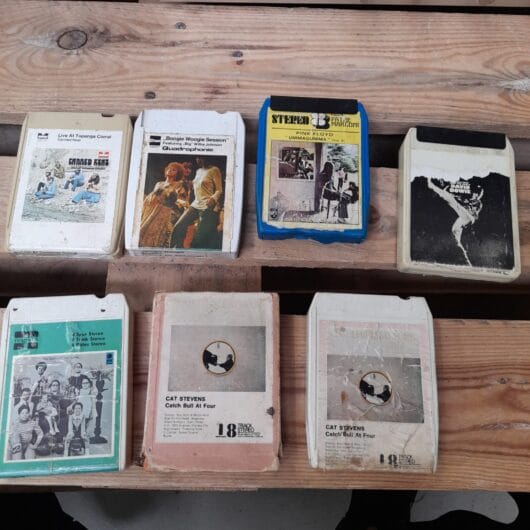 8 track cassettes  7 stuks kopen bij RataPlan webshop!
