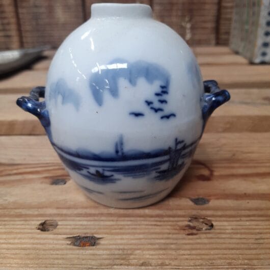 Antieke gemberpot met handvaten c.a 1880 kopen bij RataPlan webshop!