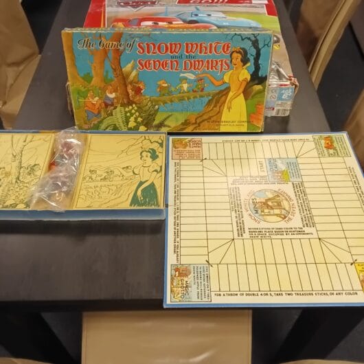 Bordspel snow white vintage jaren 50 kopen bij RataPlan webshop!