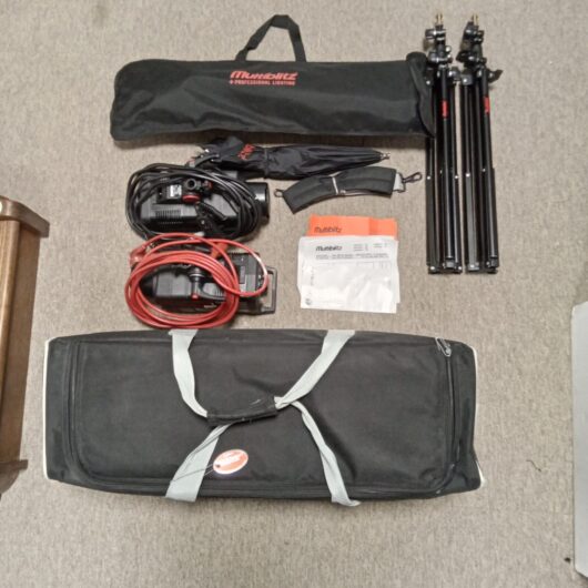 Complete professionele verlichtingsset