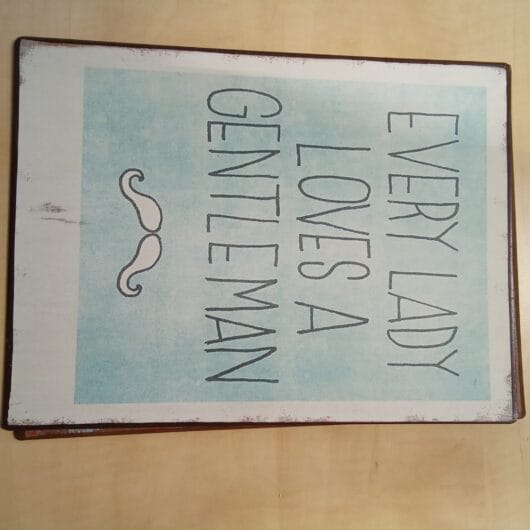 Emaille bord Every Lady kopen bij RataPlan webshop!