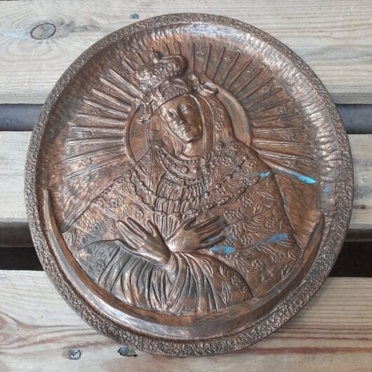 Koperen Madonna bord kopen bij RataPlan webshop!