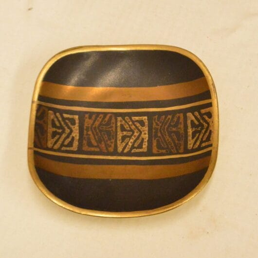 Schaaltje met inheemse kunst patroon kopen bij RataPlan webshop!