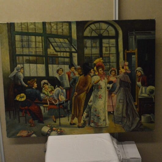 Schilderij De Hoedenwinkel kopen bij RataPlan webshop!