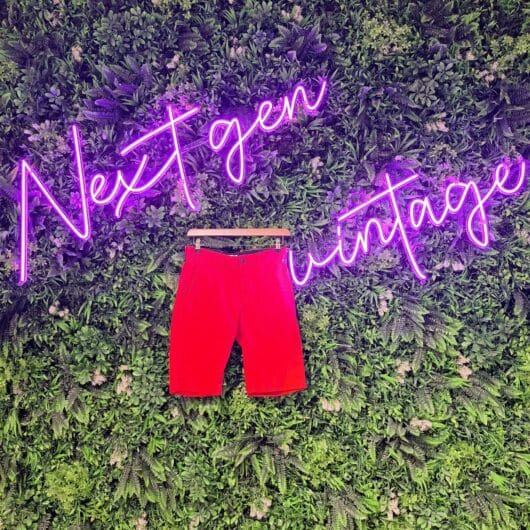 Tommy Hilfiger Jeans - shorts - rood kopen bij RataPlan webshop!