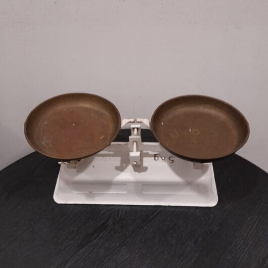 Vintage weegschaal metaal kopen bij RataPlan webshop!