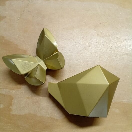 Vogel en vlinder Sculptuur kopen bij RataPlan webshop!