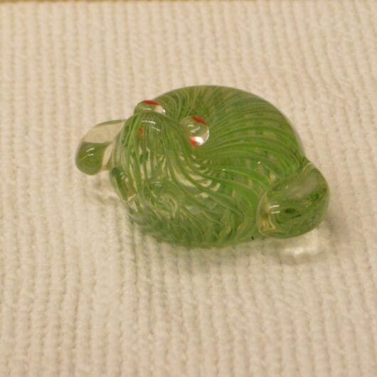 handgemaakte  glazen kikker figuur kopen bij RataPlan webshop!