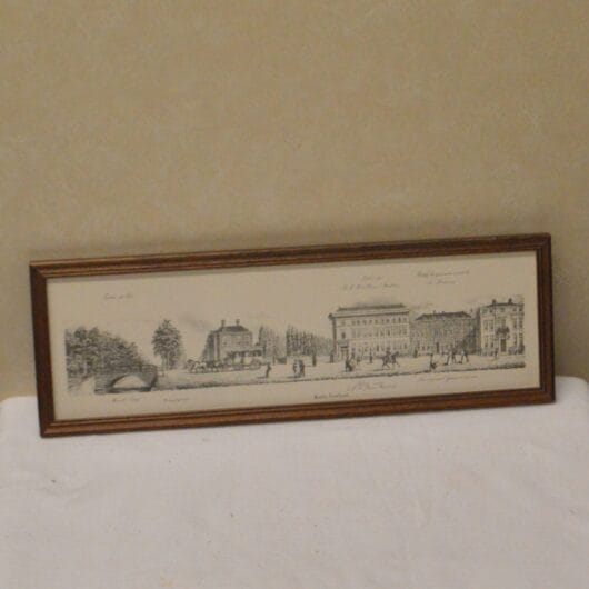 ngelijste prent van het Korte Voorhout kopen bij RataPlan webshop!