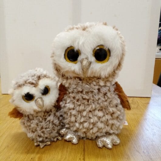 ty knuffels uil groot en klein kopen bij RataPlan webshop!