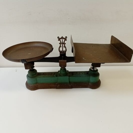 Antieke Franse Balansweegschaal - ca. 1900 kopen bij RataPlan webshop!