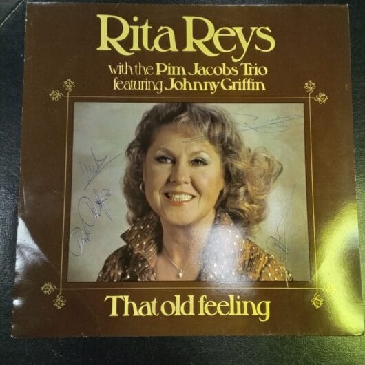 Gesigneerde LP Rita Reys