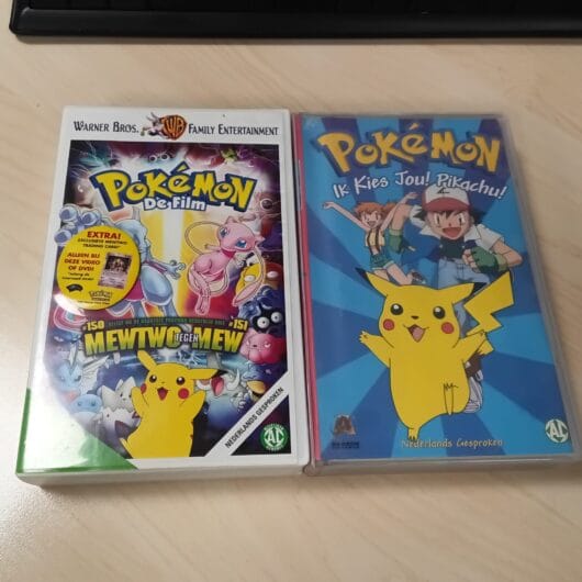 Pokemon vhs banden kopen bij RataPlan webshop!