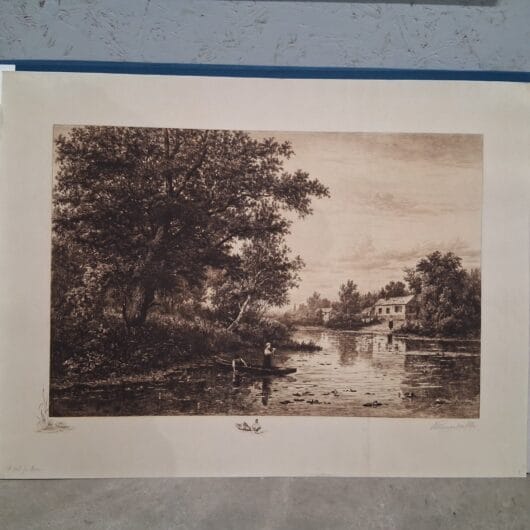 Unieke facsimile van ets 'A call for Home' van Hendrik Dirk Kruseman van Elten kopen bij RataPlan webshop!