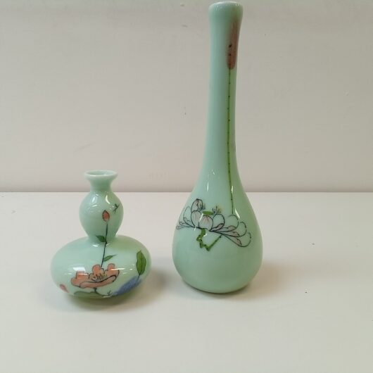 Des Pots IROO set van 2 Celadon Groene Design Vazen kopen bij RataPlan webshop!