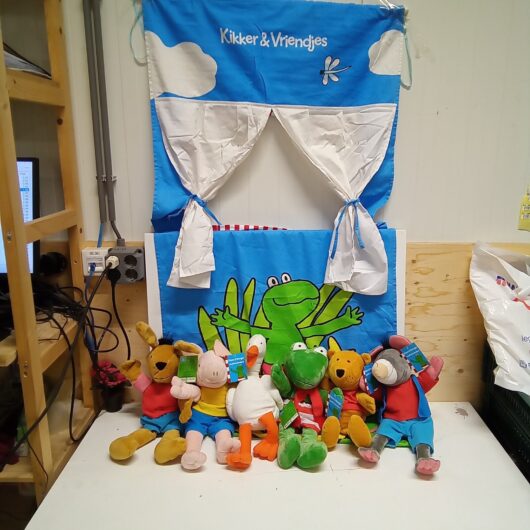 Kikker en vriendjes poppen + poppenhuis kopen bij RataPlan webshop!