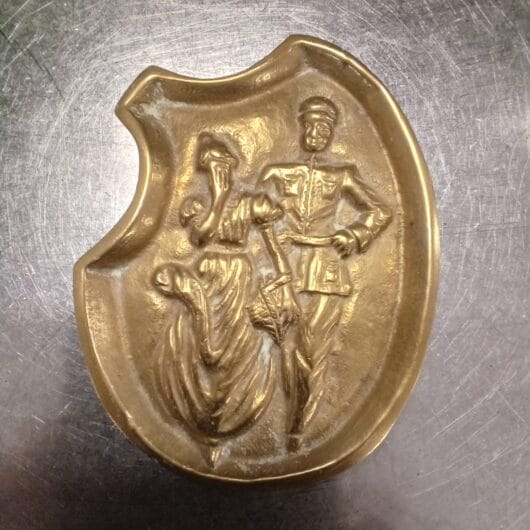 Messing " naughty" asbakje kopen bij RataPlan webshop!