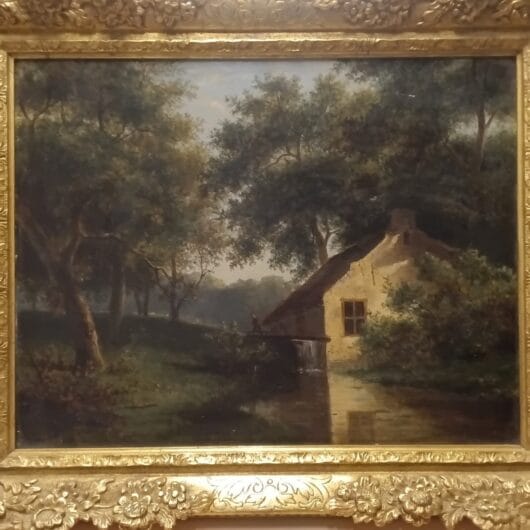 Schilderij huisje verm. Dahmen kopen bij RataPlan webshop!