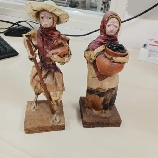 Vintage papier mache beeldjes kopen bij RataPlan webshop!