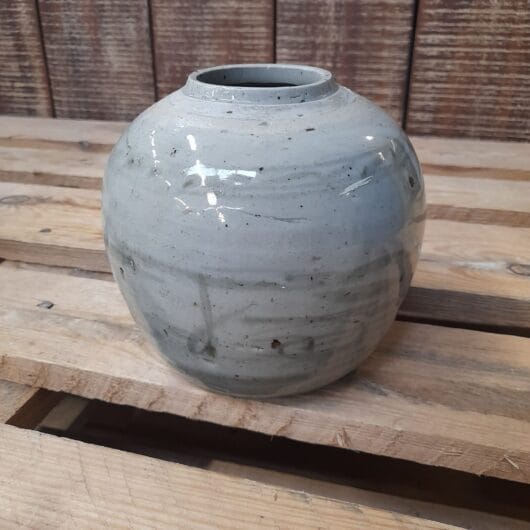 Antieke grijze gemberpot kopen bij RataPlan webshop!