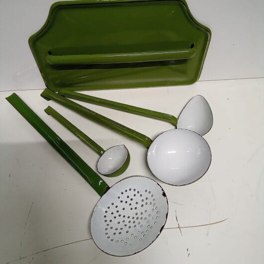 Emaile opschep lepels met bord kopen bij RataPlan webshop!