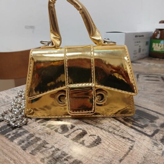 Goudkleurig tasje kopen bij RataPlan webshop!