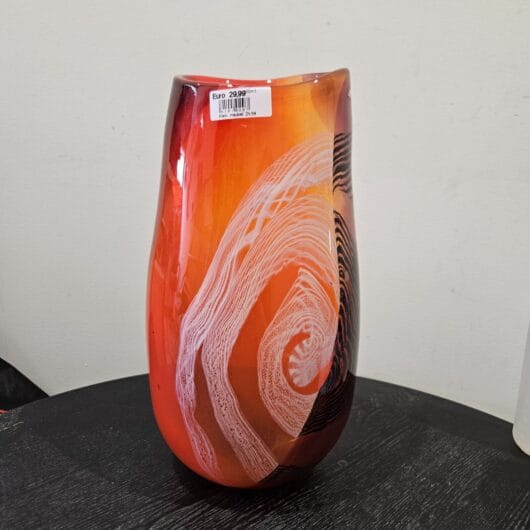 Oranjerode Sereno vaas kopen bij RataPlan webshop!