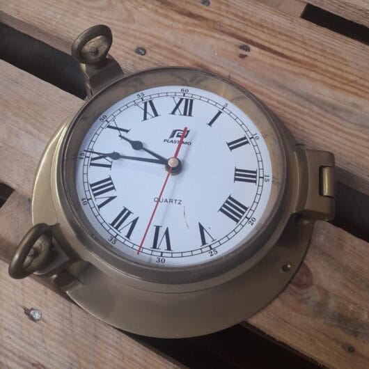 Plastimo Scheepsklok Messing kopen bij RataPlan webshop!