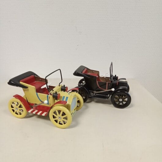 Vintage blikken auto's