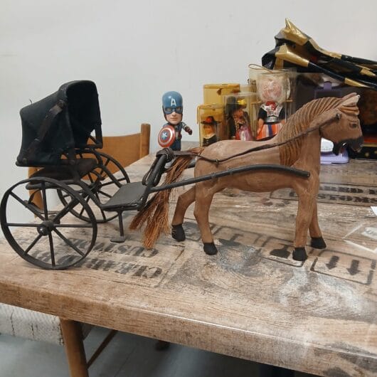 Vintage paard en wagen kopen bij RataPlan webshop!