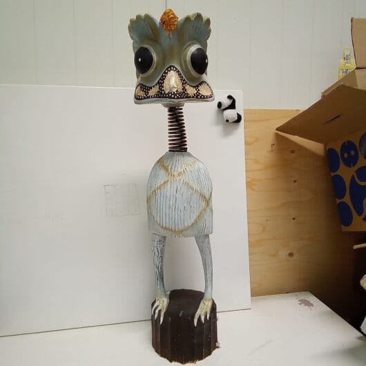 Vogel beeld hout small kopen bij RataPlan webshop!