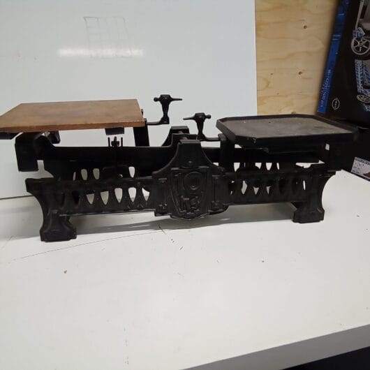 Gietijzeren weegschaal kopen bij RataPlan webshop!