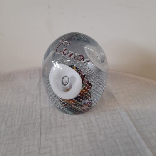 Glazen presse-papier kopen bij RataPlan webshop!