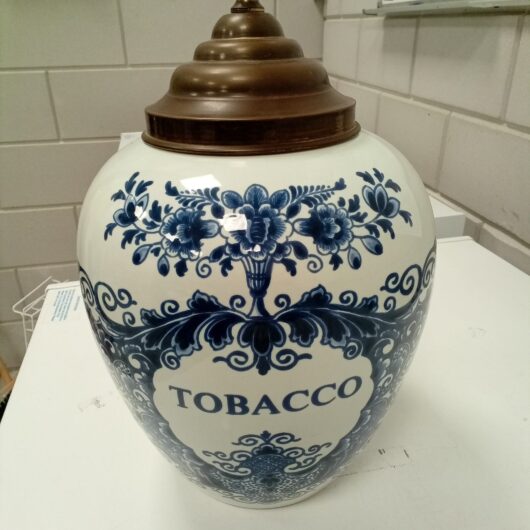 Handgeschilderde Delfts blauwe tabakspot kopen bij RataPlan webshop!