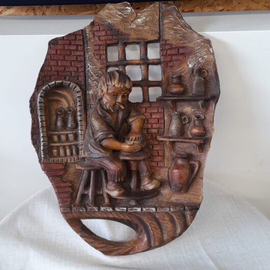 Hout gesneden sculptuur 3D kopen bij RataPlan webshop!