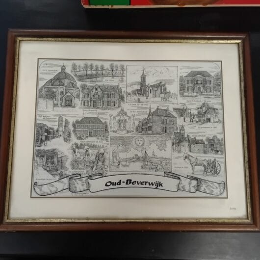 Schilderij op glas g. Swaenepoel oud beverwijk kopen bij RataPlan webshop!