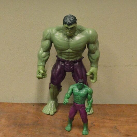 2 aktiefiguren van de hulk kopen bij RataPlan webshop!