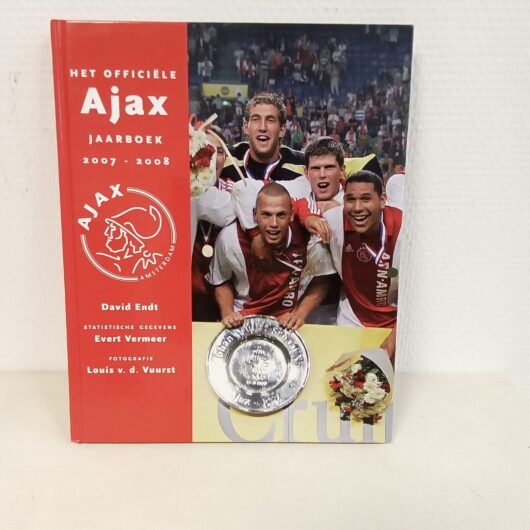 Officiële Ajax jaarboek 2007 tot 2008 kopen bij RataPlan webshop!