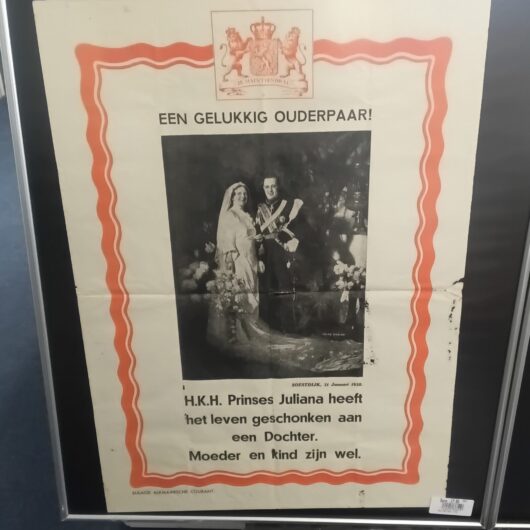 Poster alkmaarse courant juliana kopen bij RataPlan webshop!