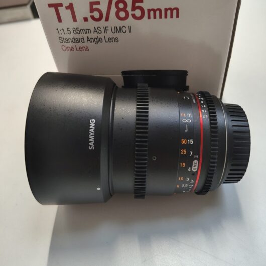 Samyang T1.5/85mm kopen bij RataPlan webshop!