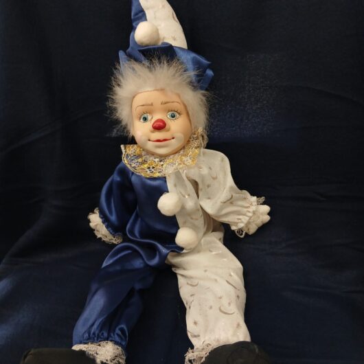 Vintage porseleine clownpop. kopen bij RataPlan webshop!