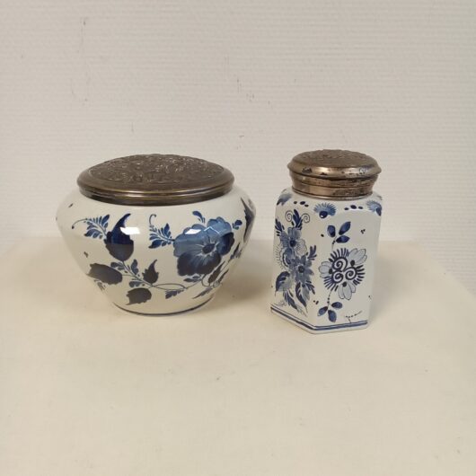 Delfts blauwe potten met deksels kopen bij RataPlan webshop!